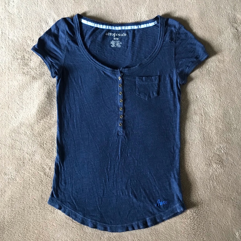 Aeropostale Navy Blue tank top size medium